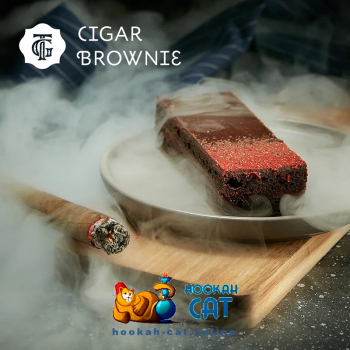 Табак для кальяна Tommy Gun Cigar Brownie (Томми Ган Сигара Брауни) 25г Акцизный